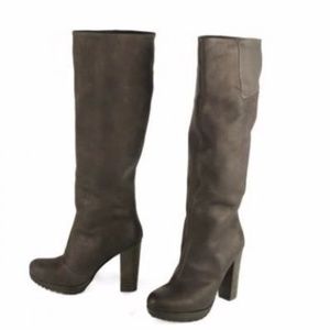 Women’s G Star Raw Tall Heeled Boots